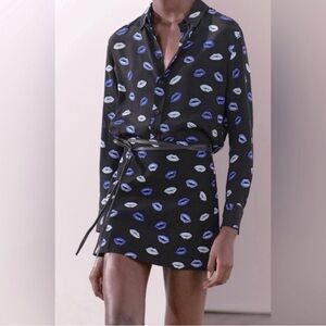 Shirt sell separated pr with matching skirt